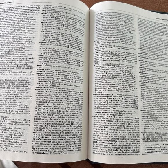 1996 Readers Digest Oxford - Complete Wordfinder Dictionary Thesaurus Crossword - Picture 11 of 11